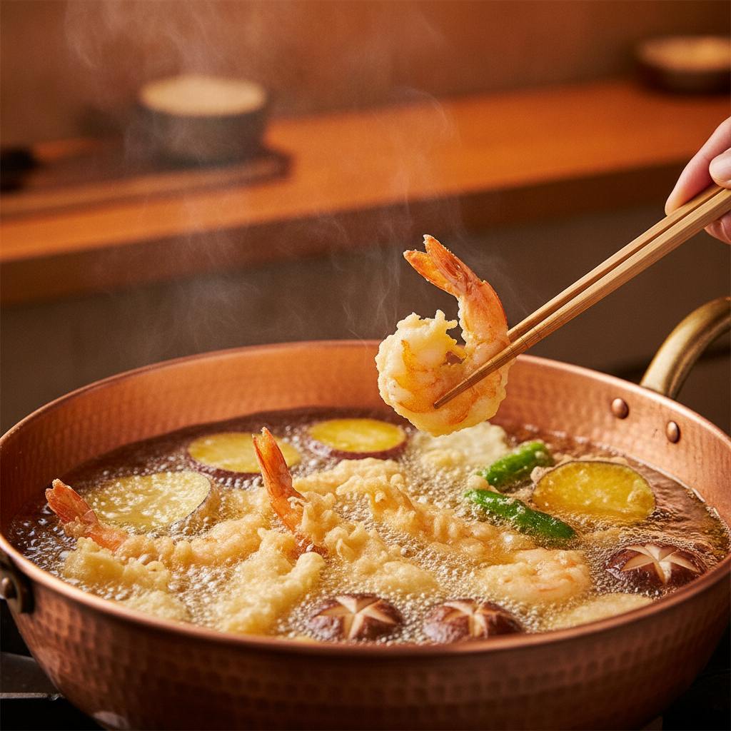 築地のてんぷら店
